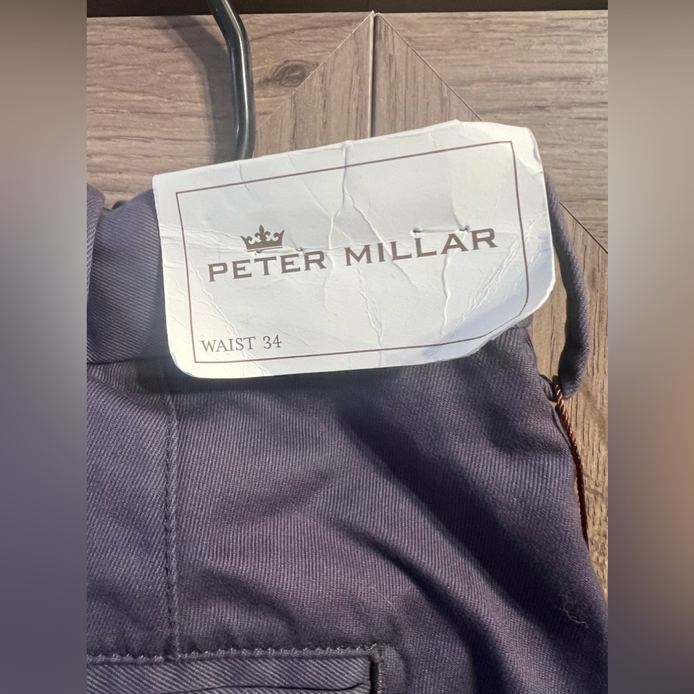 Peter Millar Men’s Slacks Size 34X35 - Picture 4 of 6